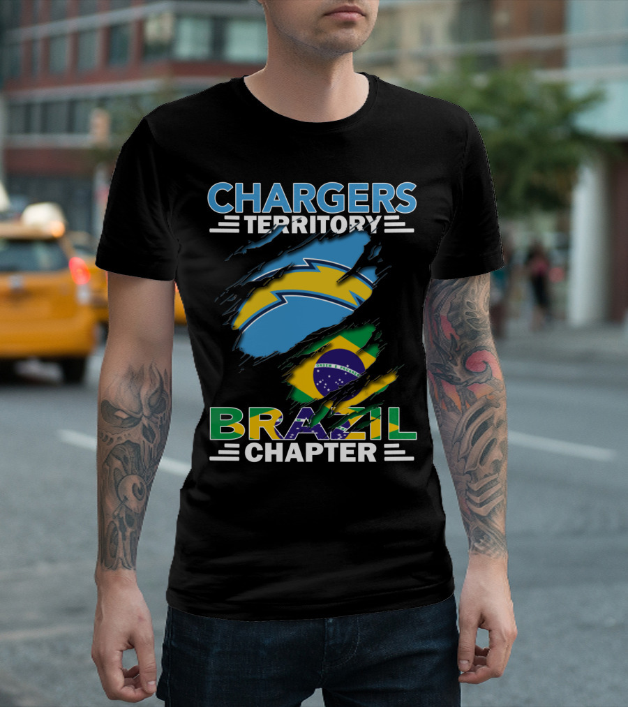 CHARGERS TERRITORY BRAZIL FLAG CHAPTER T-Shirt