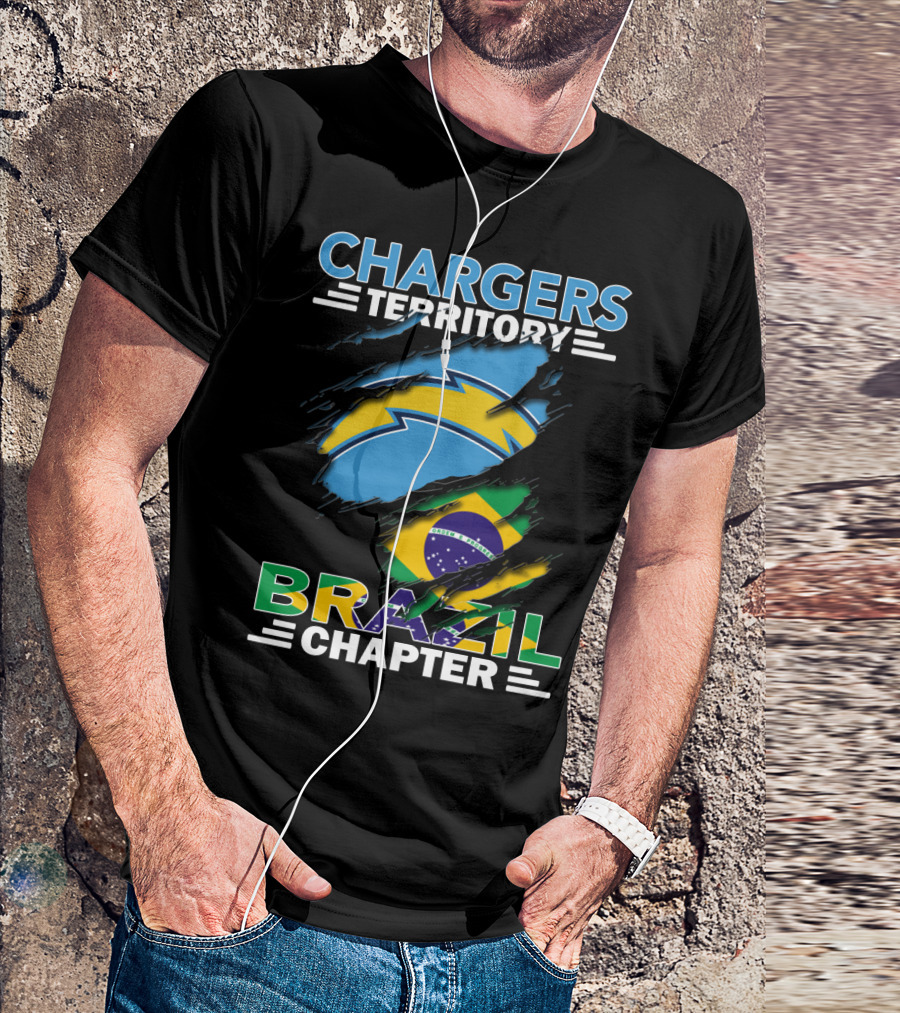 CHARGERS TERRITORY BRAZIL FLAG CHAPTER T-Shirt