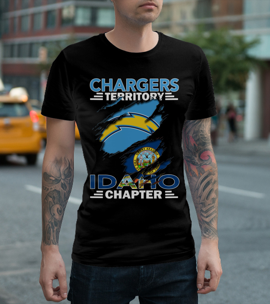 Chargers Territory Idaho Chapter Great Seal T-Shirt