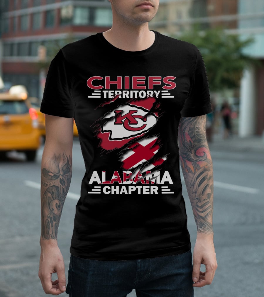 Chiefs Territory Alabama Chapter KC T-Shirt