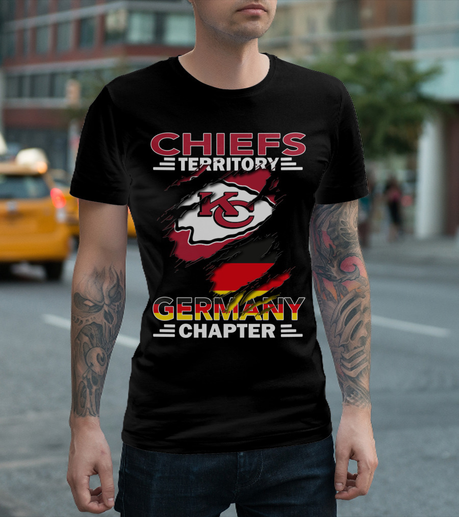 Chiefs Territory KC Logo Germany Chapter T-Shirt