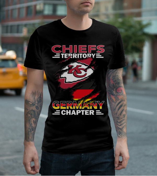 Chiefs Territory KC Logo Germany Chapter T-Shirt