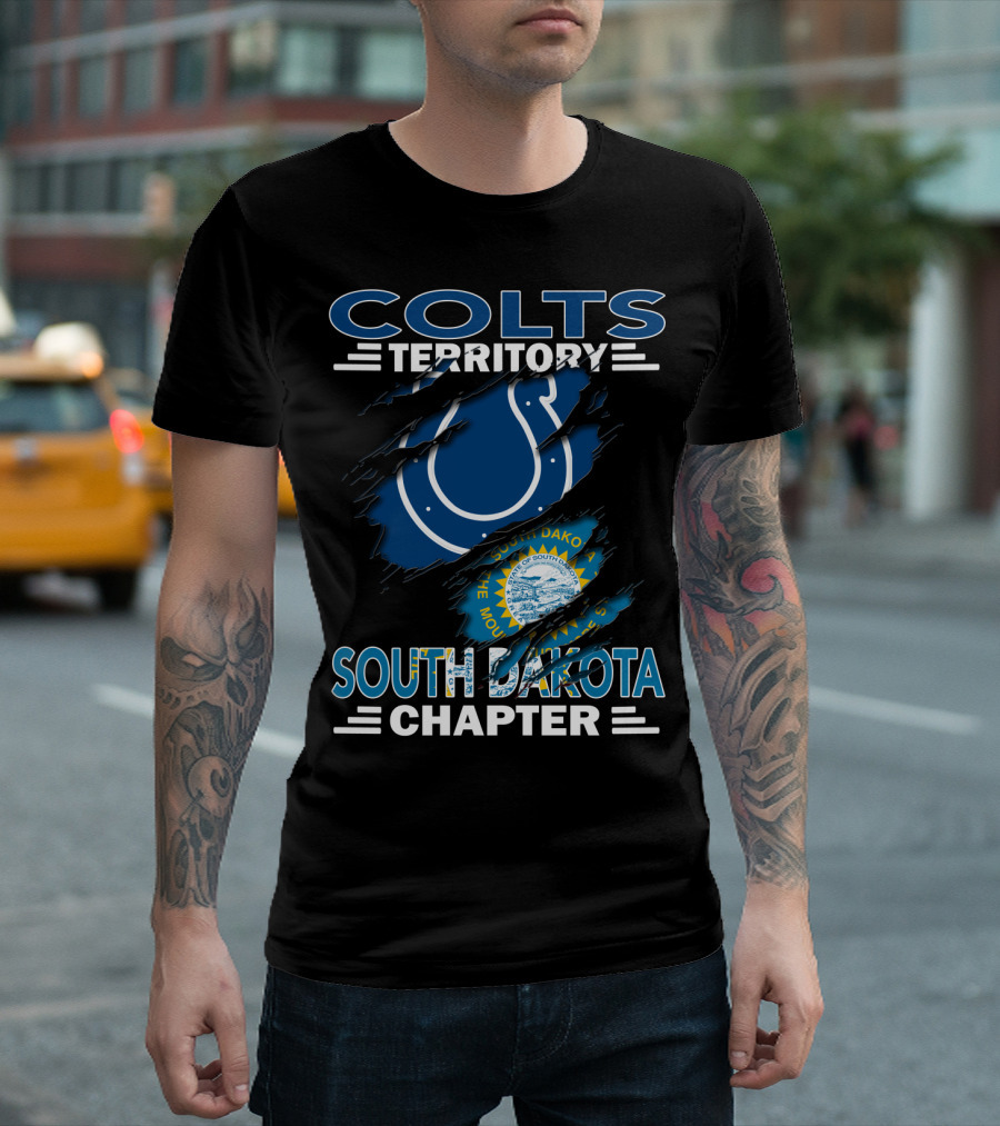 Colts Territory South Dakota Chapter Indianapolis Colts Fans Group T-Shirt