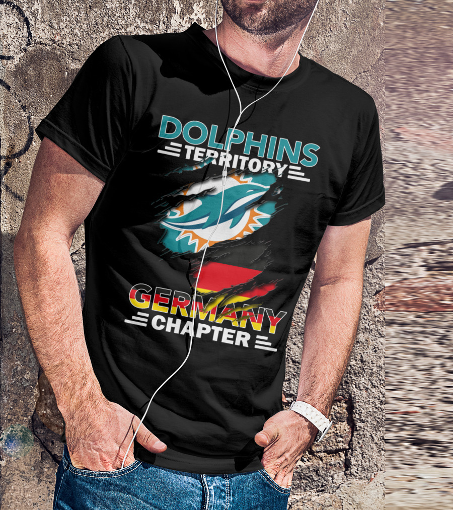 Dolphins Territory Germany Chapter Miami Dolphins T-Shirt