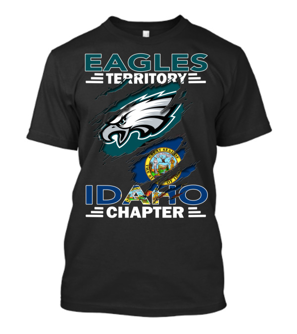 Eagles Territory Idaho Chapter Great Seal Of Idaho T-Shirt
