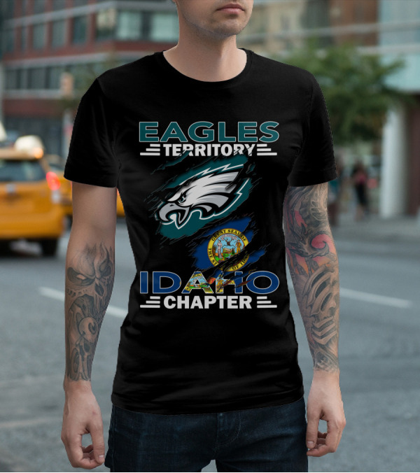 Eagles Territory Idaho Chapter Great Seal Of Idaho T-Shirt
