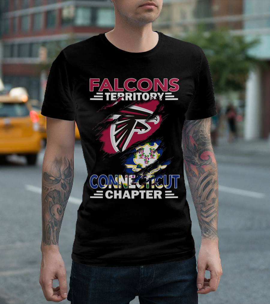 Falcons Territory Connecticut Chapter NFL Logo T-Shirt