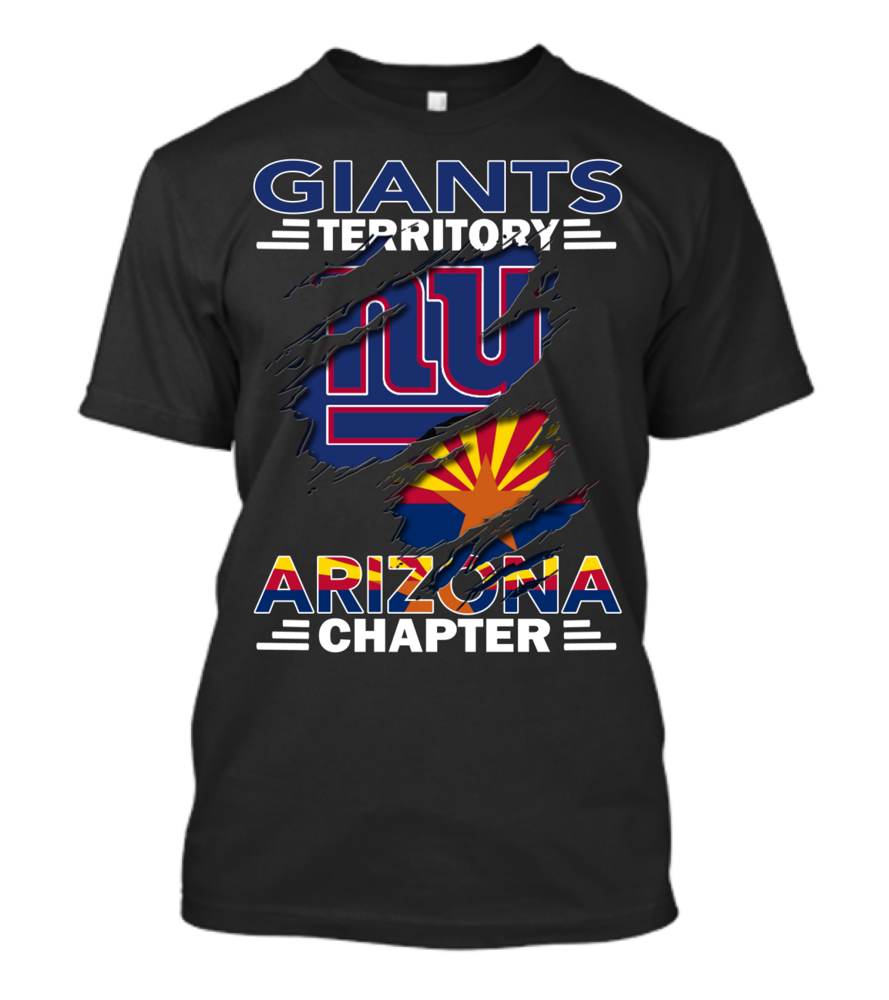 Giants Territory New York Arizona Chapter T-Shirt