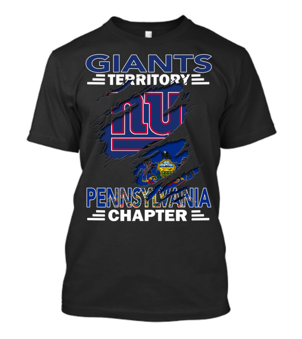 New York Giants Territory Pennsylvania Chapter T-Shirt