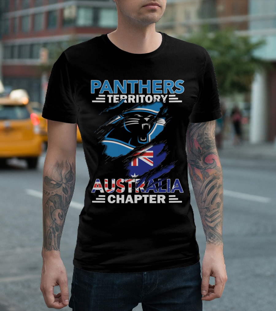 Panthers Territory Australia Chapter Flag T-Shirt
