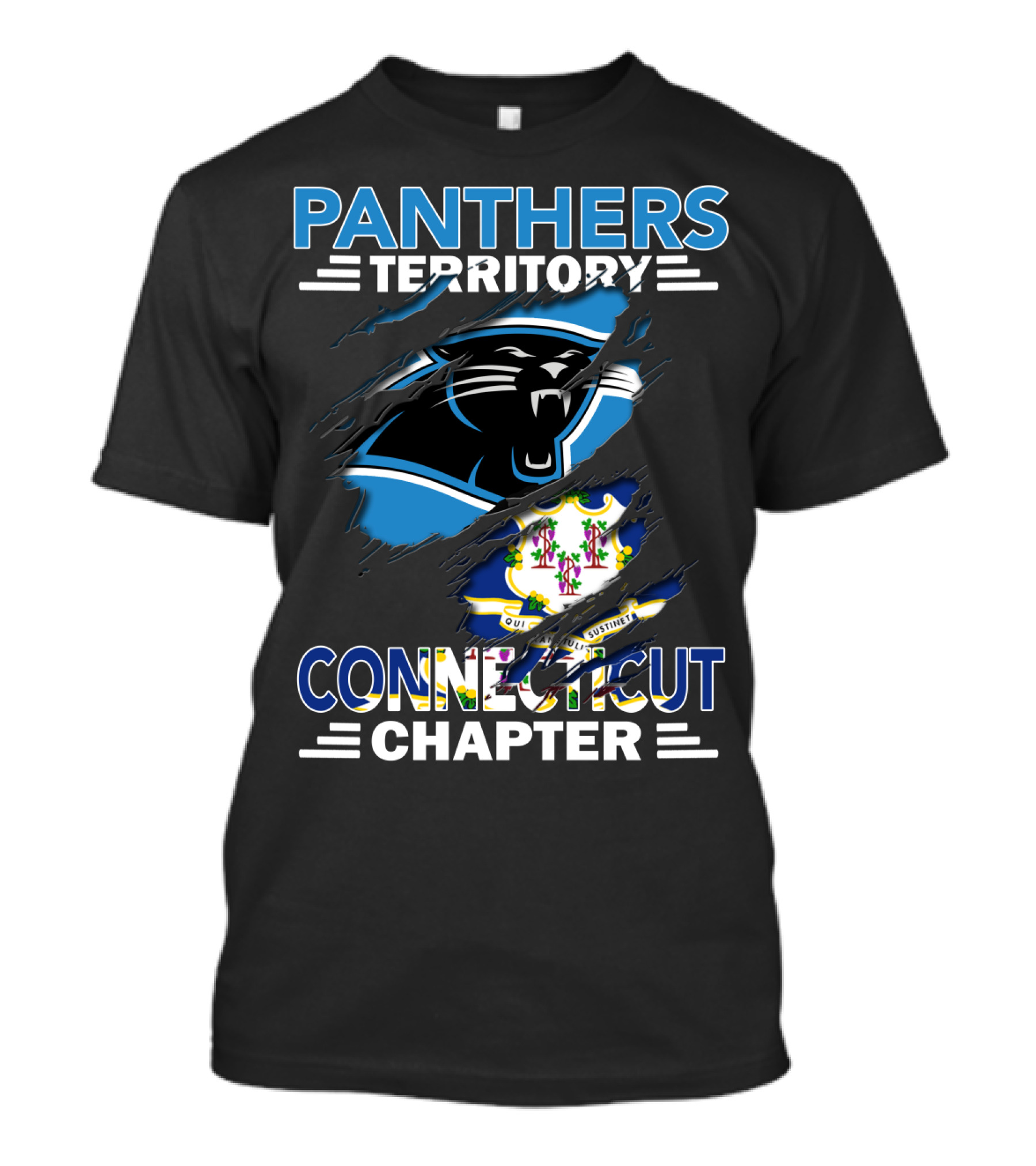 Panthers Territory Connecticut Chapter State Pride T-Shirt