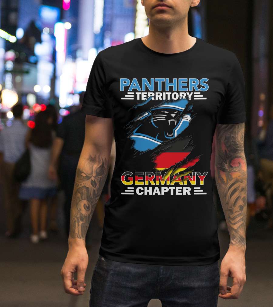 Panthers Territory Germany Chapter Flag T-Shirt