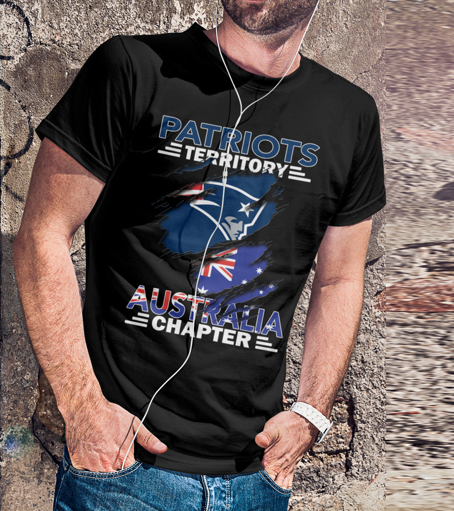 Patriots Territory Australia Chapter Flag T-Shirt