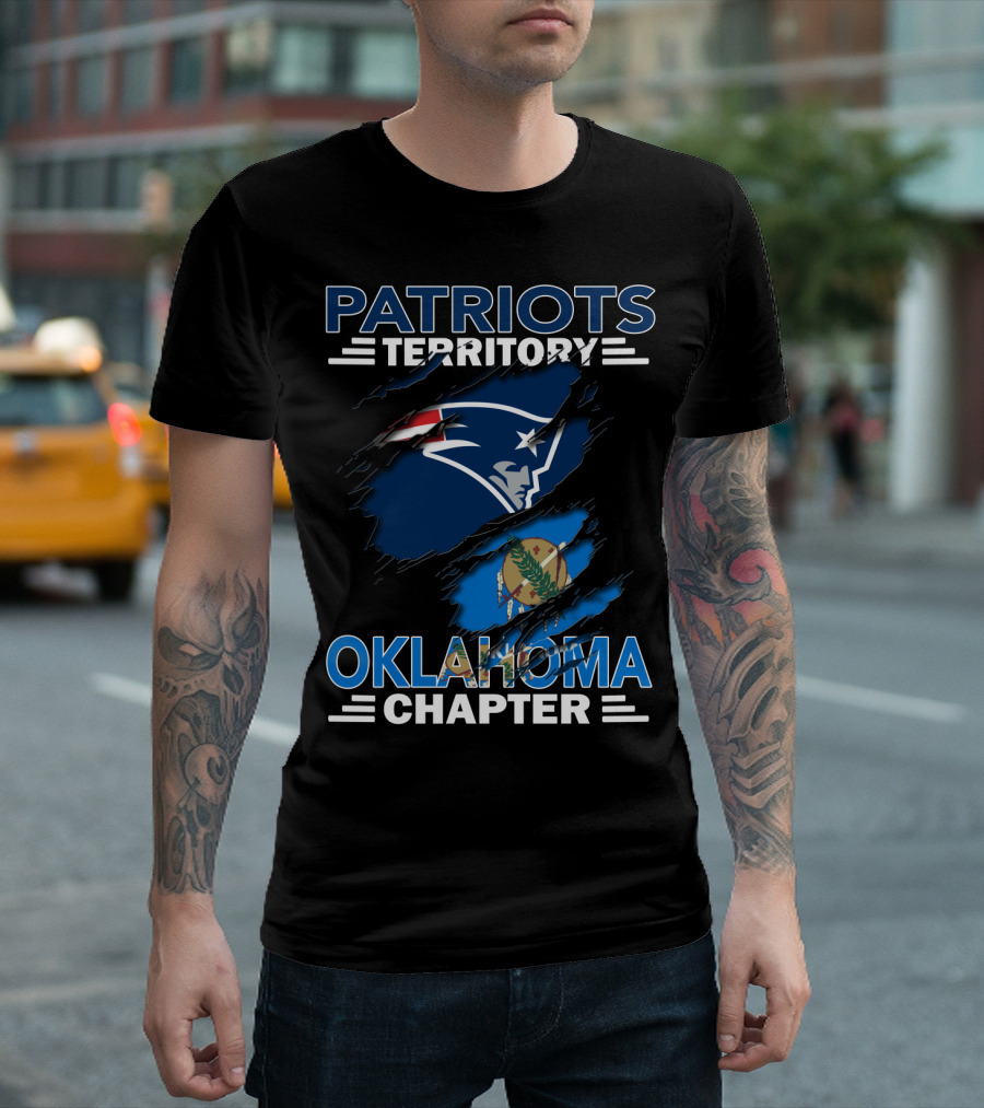 PATRIOTS TERRITORY OKLAHOMA CHAPTER FLAG T-Shirt