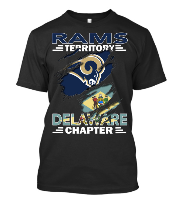 Rams Territory Delaware Chapter NFL Fan Club T-Shirt