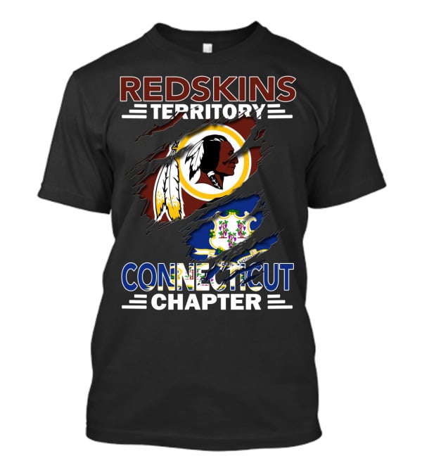 Redskins Territory Connecticut Chapter Nfl Inspired T-Shirt