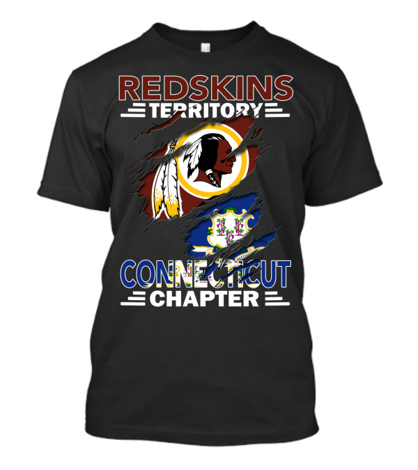 Redskins Territory Connecticut Chapter Nfl Inspired T-Shirt