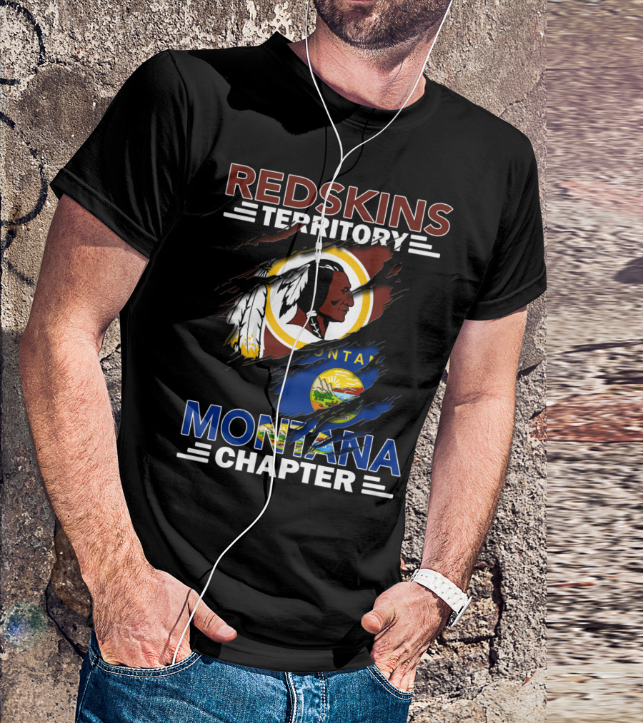 Redskins Territory Montana Chapter United Fans Legacy T-Shirt