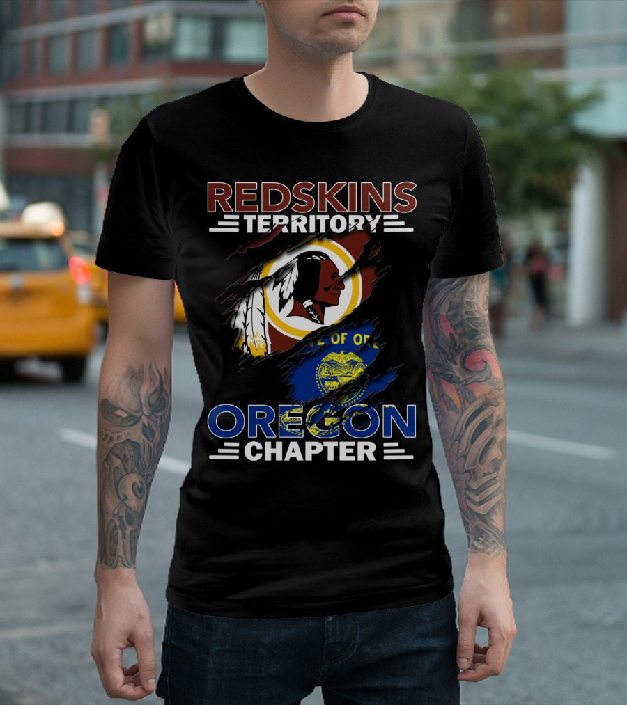 Redskins Territory Oregon Chapter Nfl Fan Gear T-Shirt