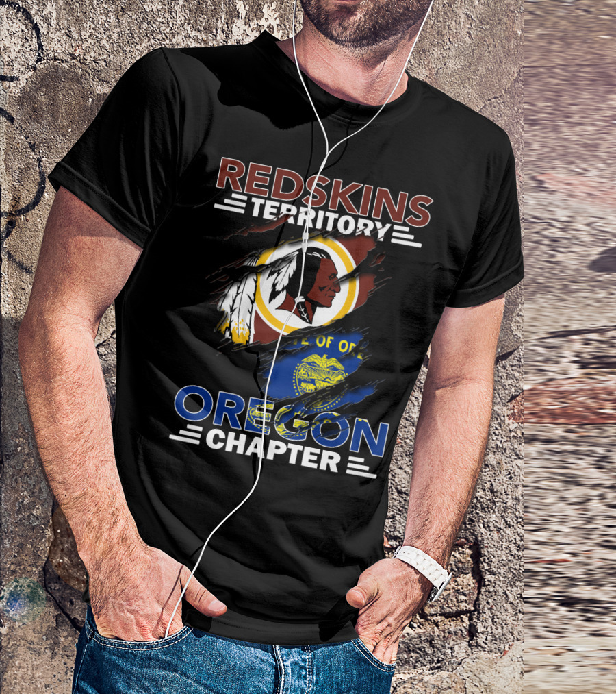 Redskins Territory Oregon Chapter Nfl Fan Gear T-Shirt