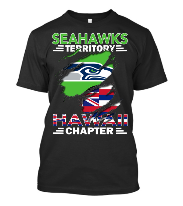 Seahawks Territory Hawaii Chapter Seattle Pride Hawaiian Connection T-Shirt