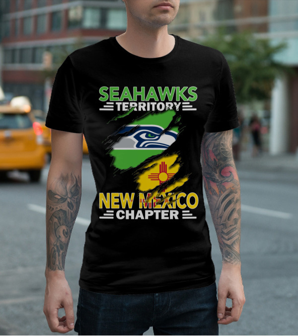 Seahawks Territory New Mexico Chapter Football Fan Zone T-Shirt