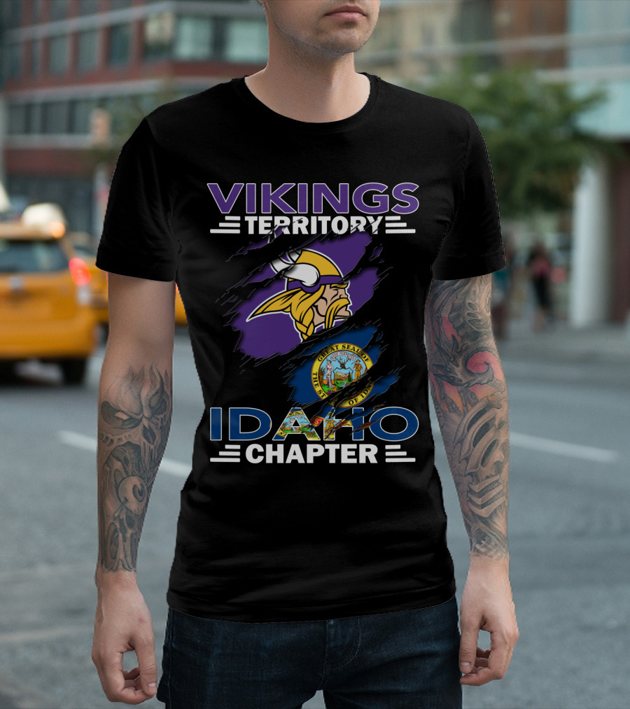 Vikings Territory Idaho Chapter Great Seal T-Shirt