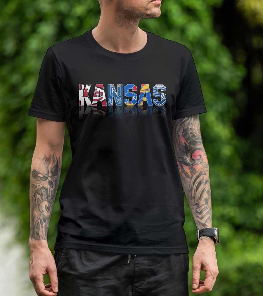 Kansas City Chiefs Royals Jayhawks Sporting Kansas T-Shirt