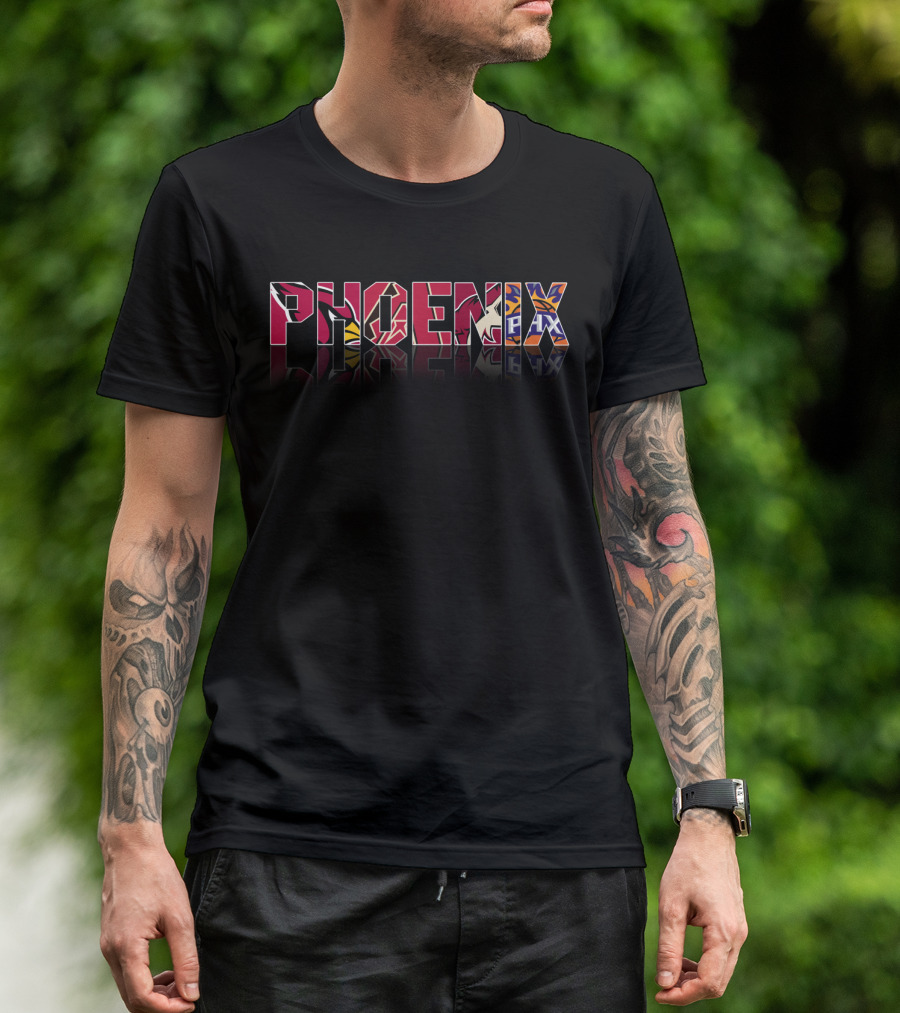 PHOENIX Sports Teams Reflection T-Shirt