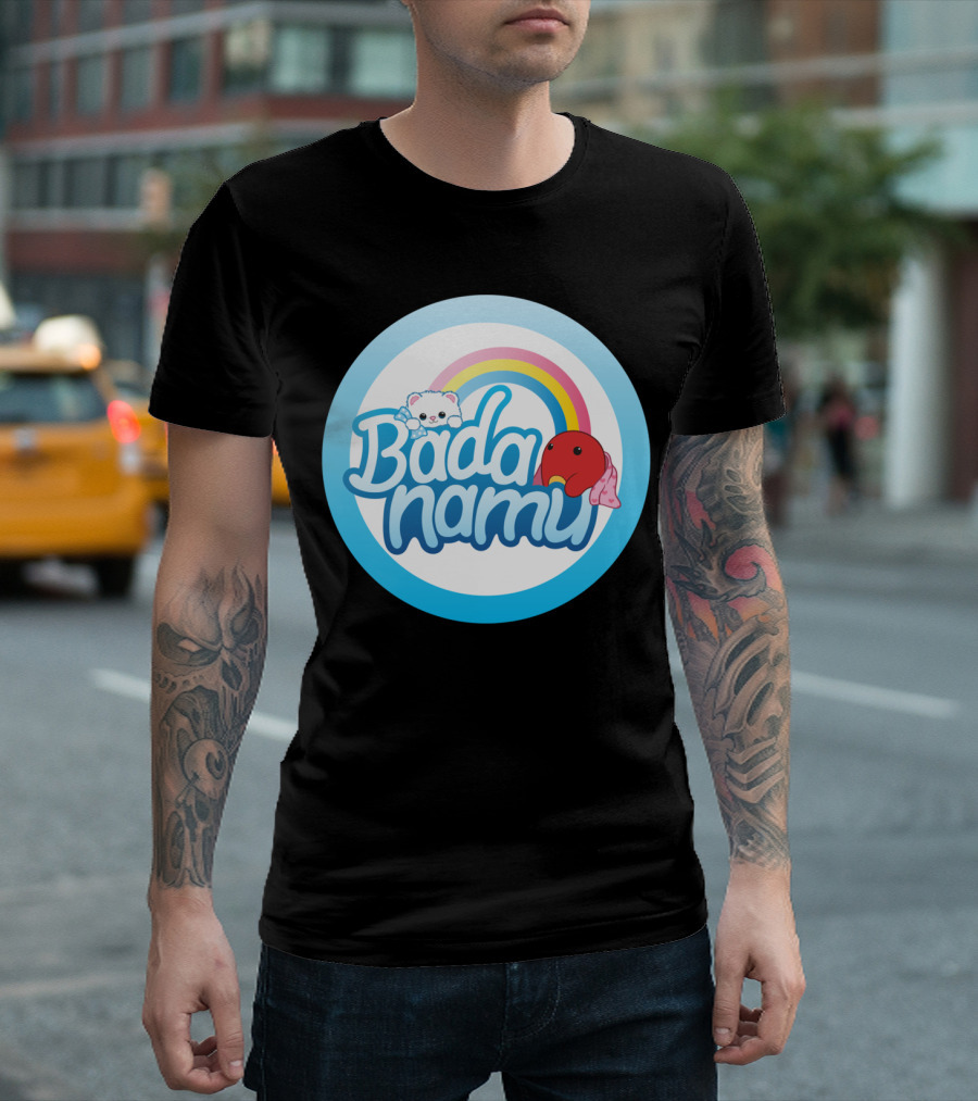 Badanamu Rainbow And Character T-Shirt