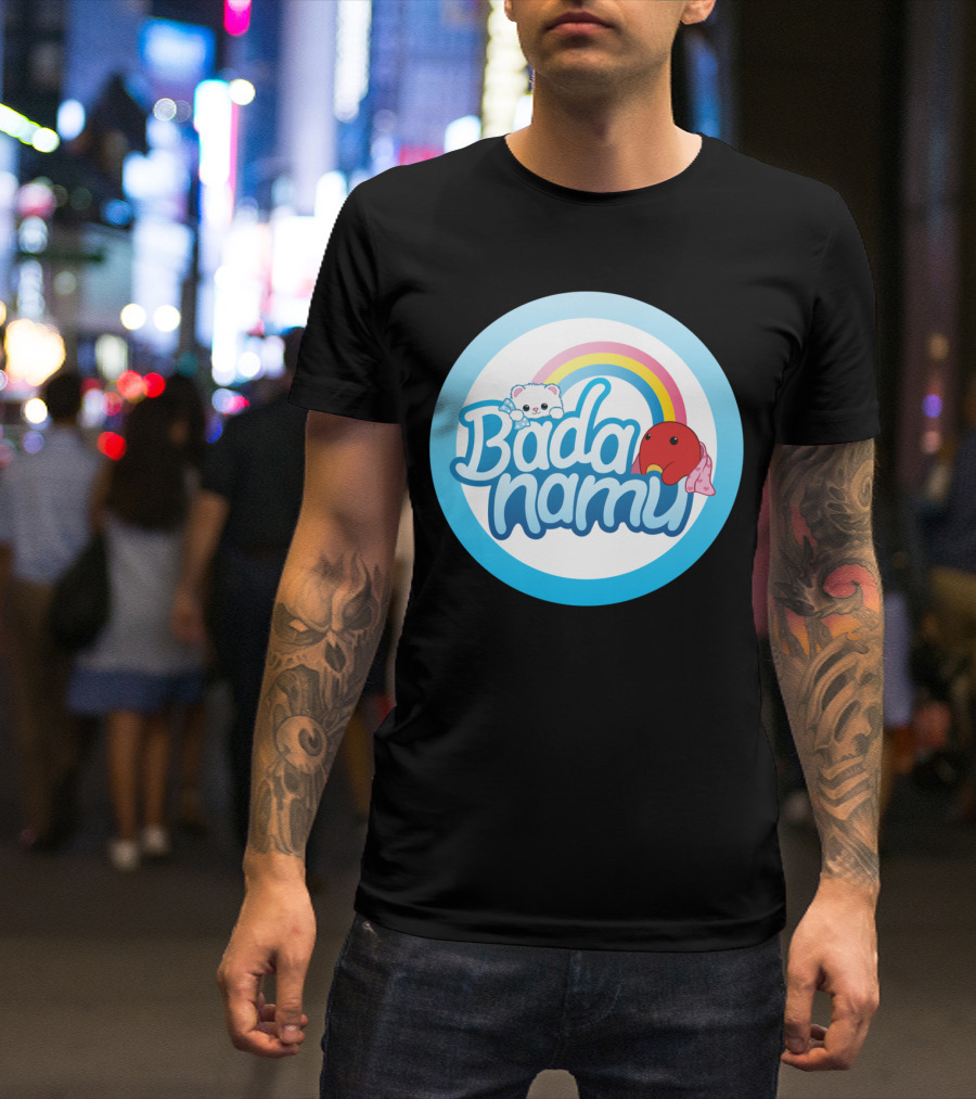 Badanamu Rainbow And Character T-Shirt