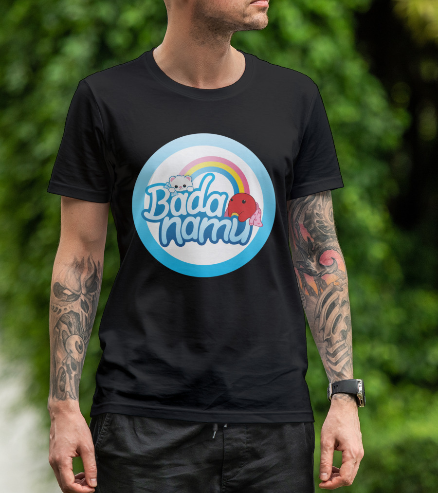Badanamu Rainbow And Character T-Shirt