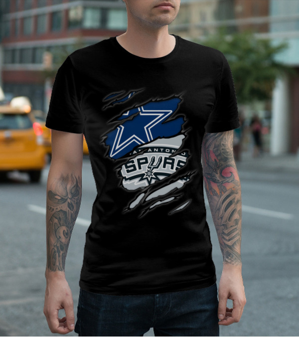 Cowboys San Antonio Spurs Crossover T-Shirt