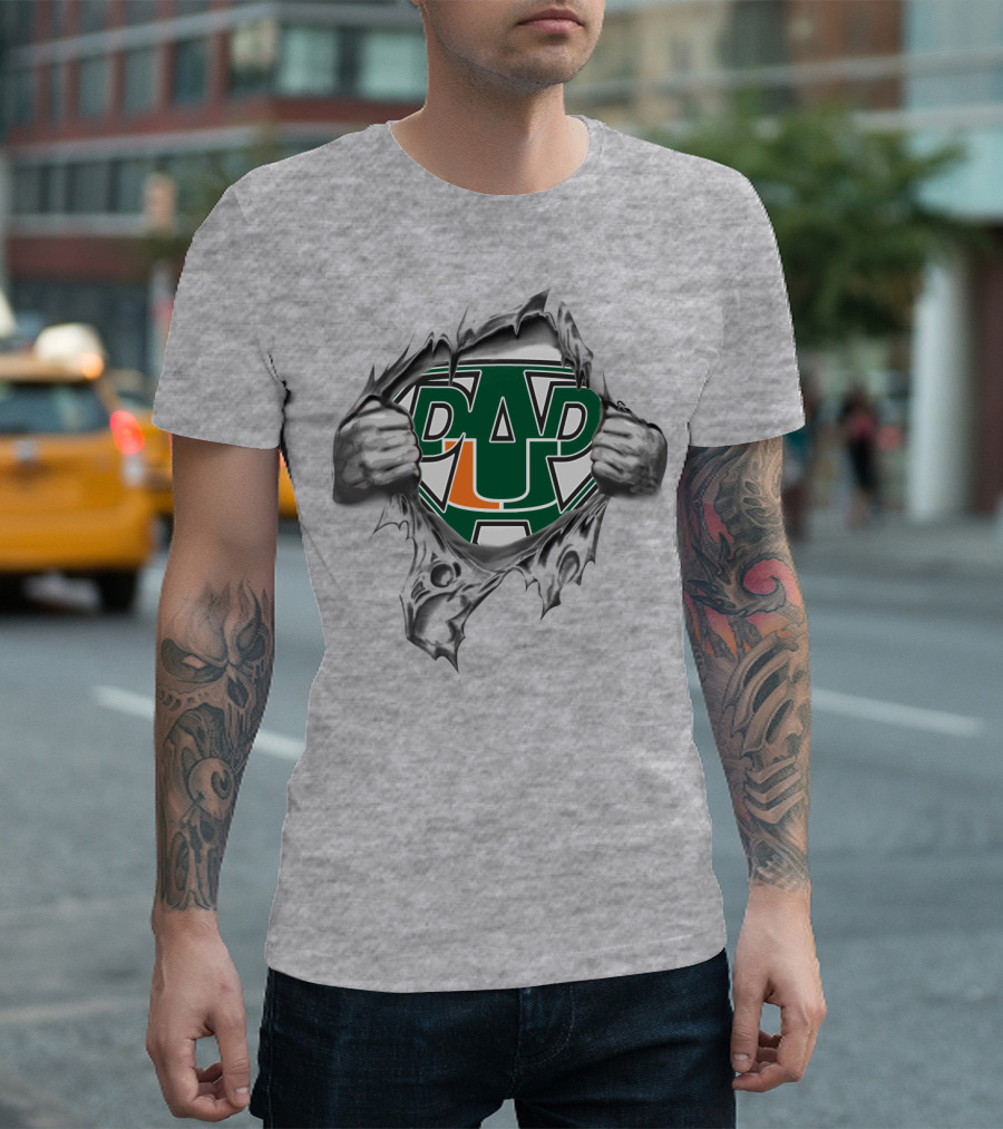 Miami Hurricanes Super Dad T-Shirt