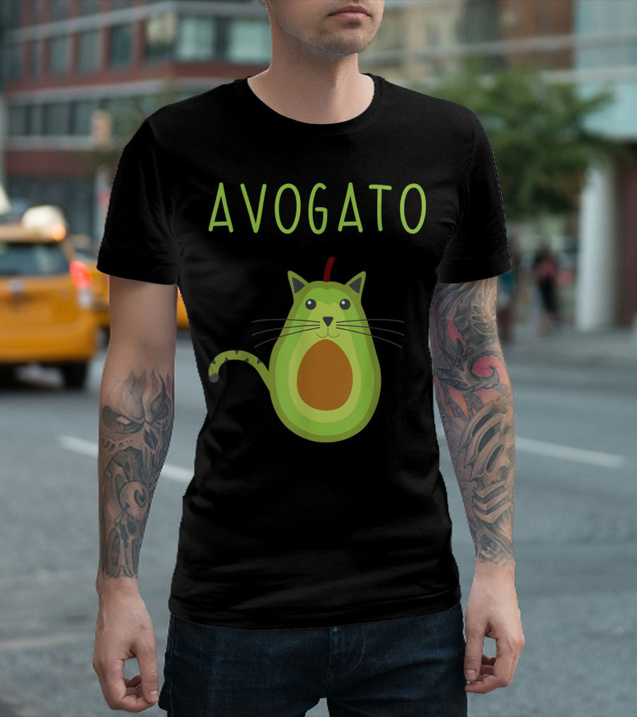 Cinco De Mayo Cinco De Meow Avogato Cat Avocado Kitty T-Shirt