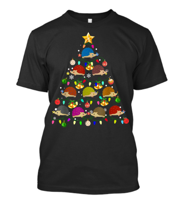 Just A Girl Who Loves Hedgehog Christmas Tree Holiday Ornaments T-Shirt
