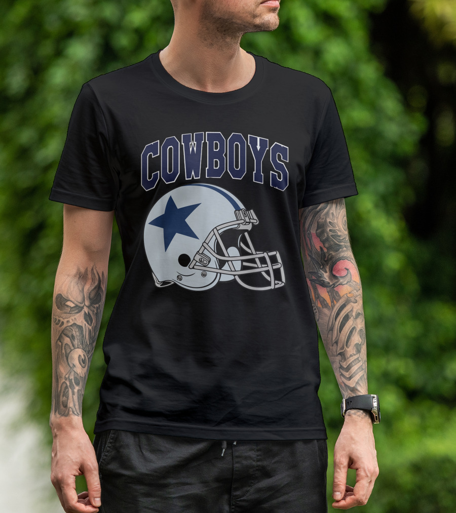 Cowboys Helmet Legends I Love It T-Shirt