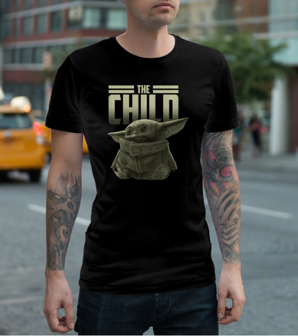 Star Wars The Mandalorian The Child Yoda Inspired Character T-Shirt