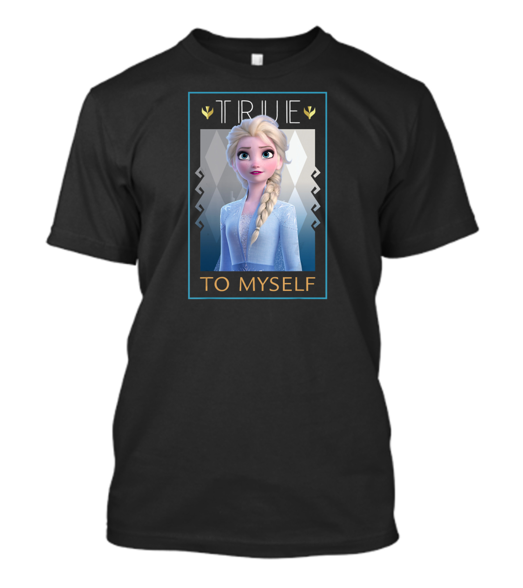Frozen 2 Elsa True To Myself Disney Character T-Shirt