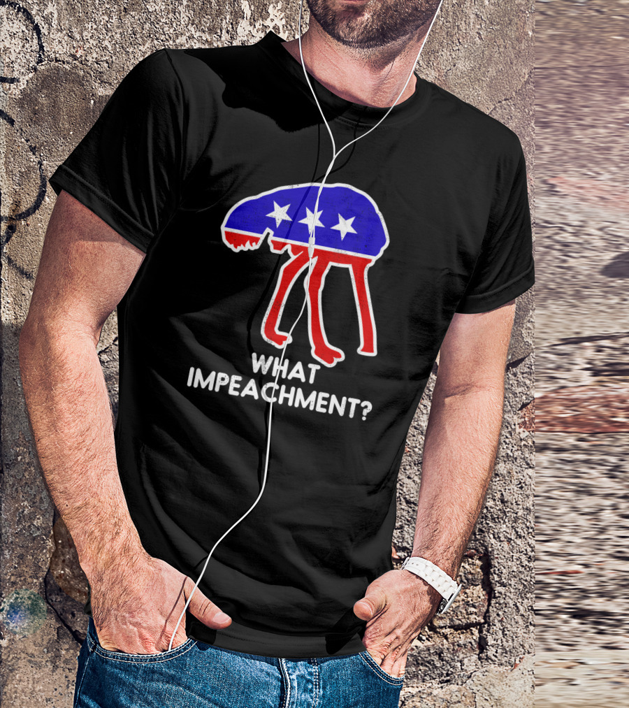 What Impeachment Ostrich Stars Republican T-Shirt