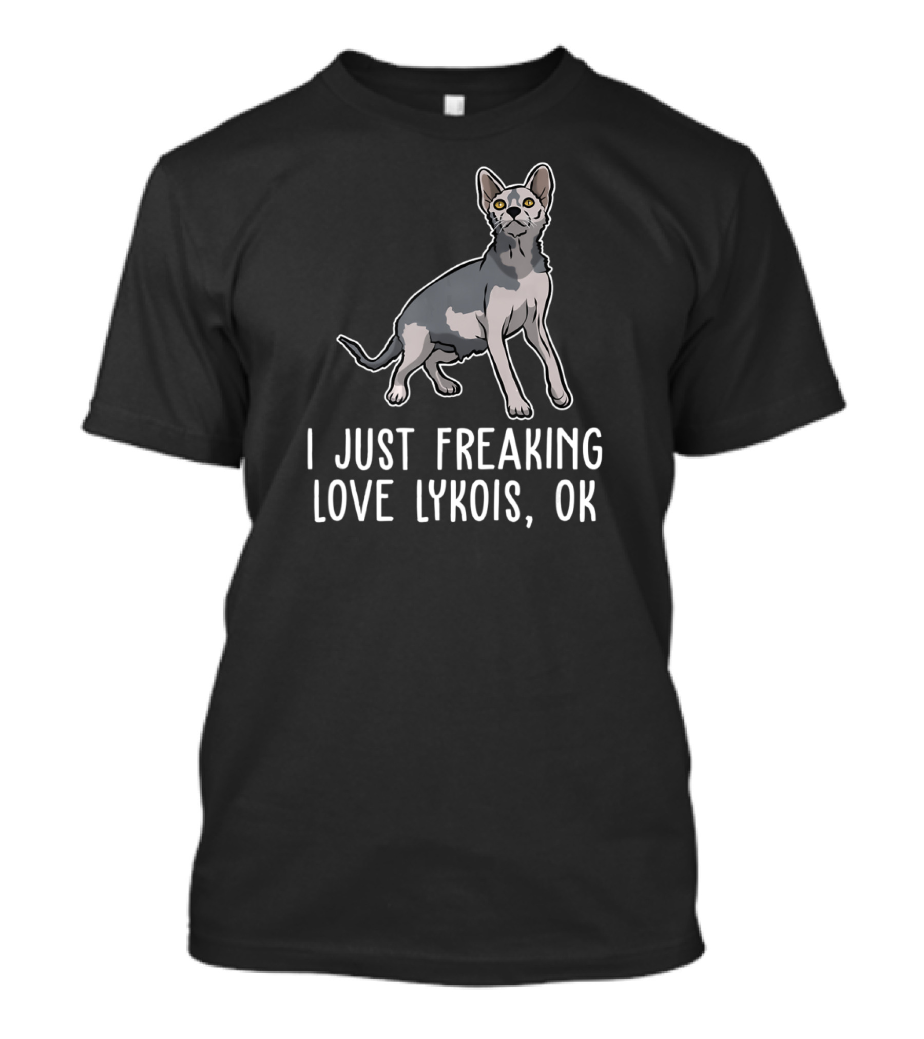 I Just Freaking Love Lykois, OK T-Shirt