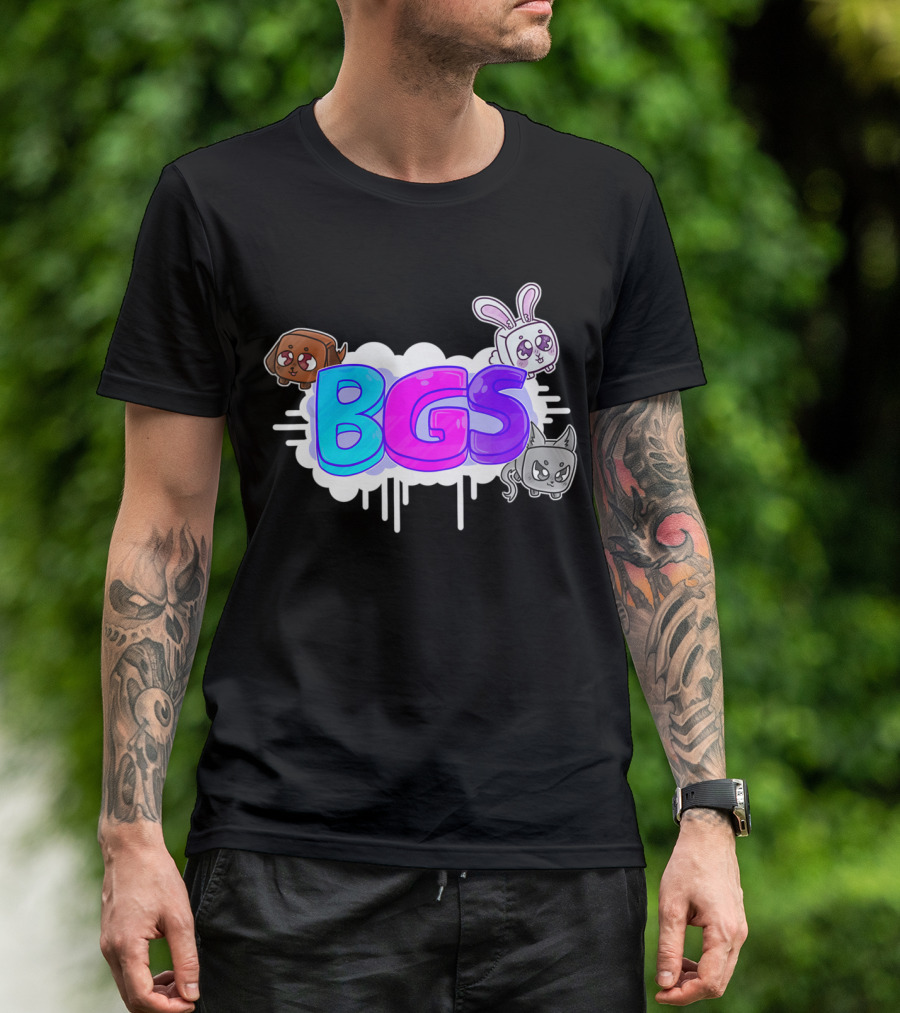 BGS Bubble Gum Simulator Cute Pets T-Shirt