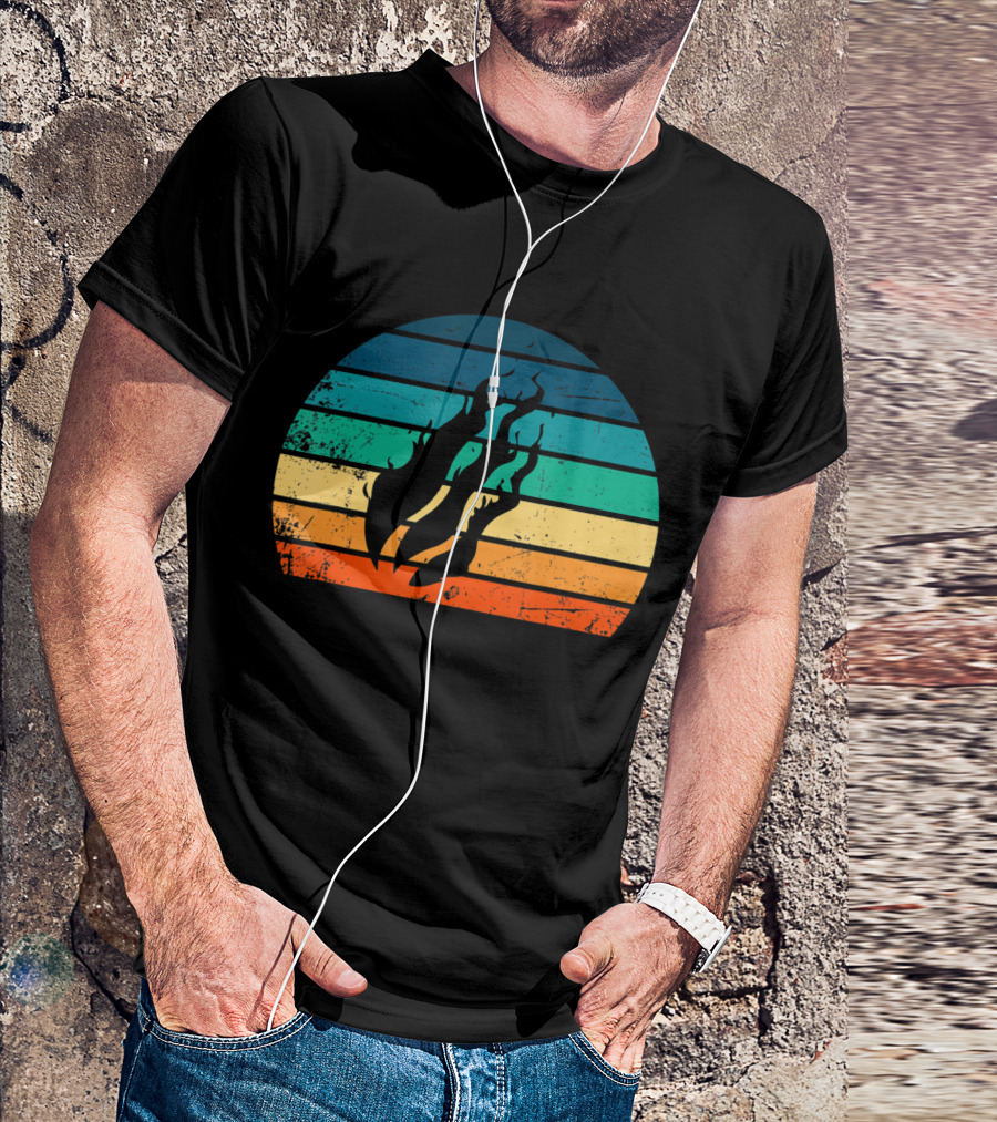 Fire Nation Retro Gamer Stripes T-Shirt