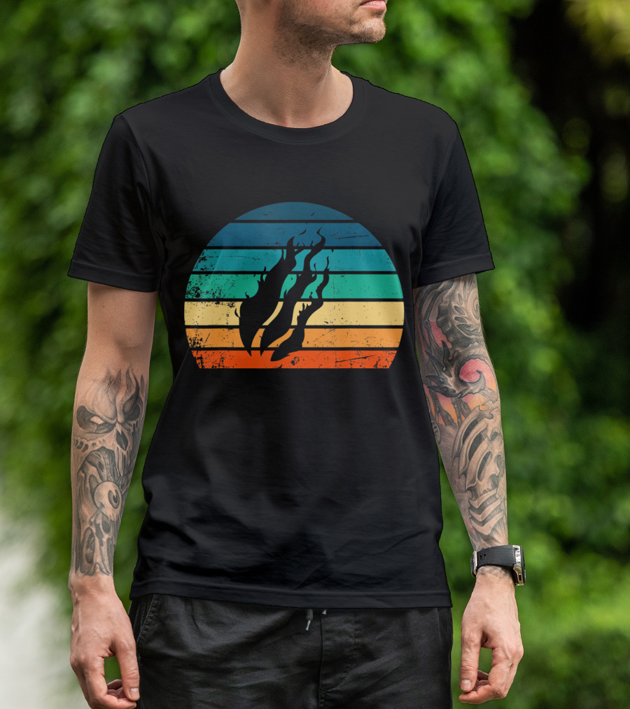 Fire Nation Retro Gamer Stripes T-Shirt