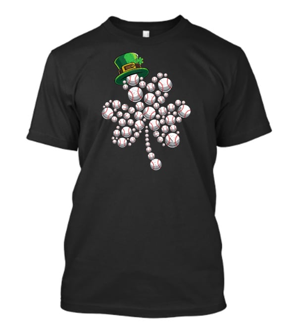 Four Leaf Clover Shamrock Baseball Hat T-Shirt