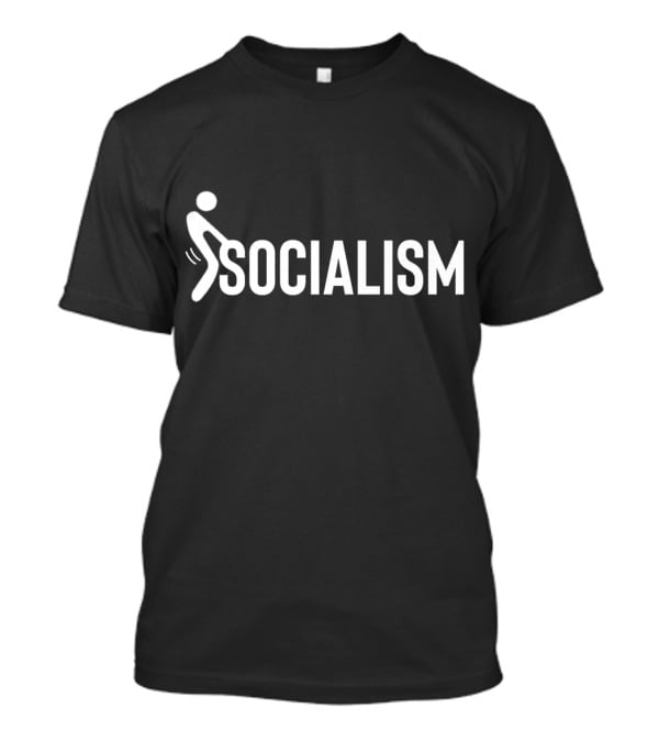 SOCIALISM Stick Figure Humorous T-Shirt