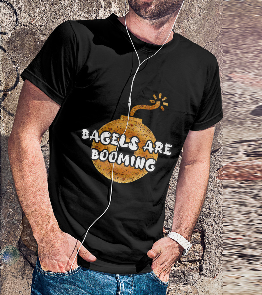 Bagels Are Booming With Donuts Bagel Explosion T-Shirt