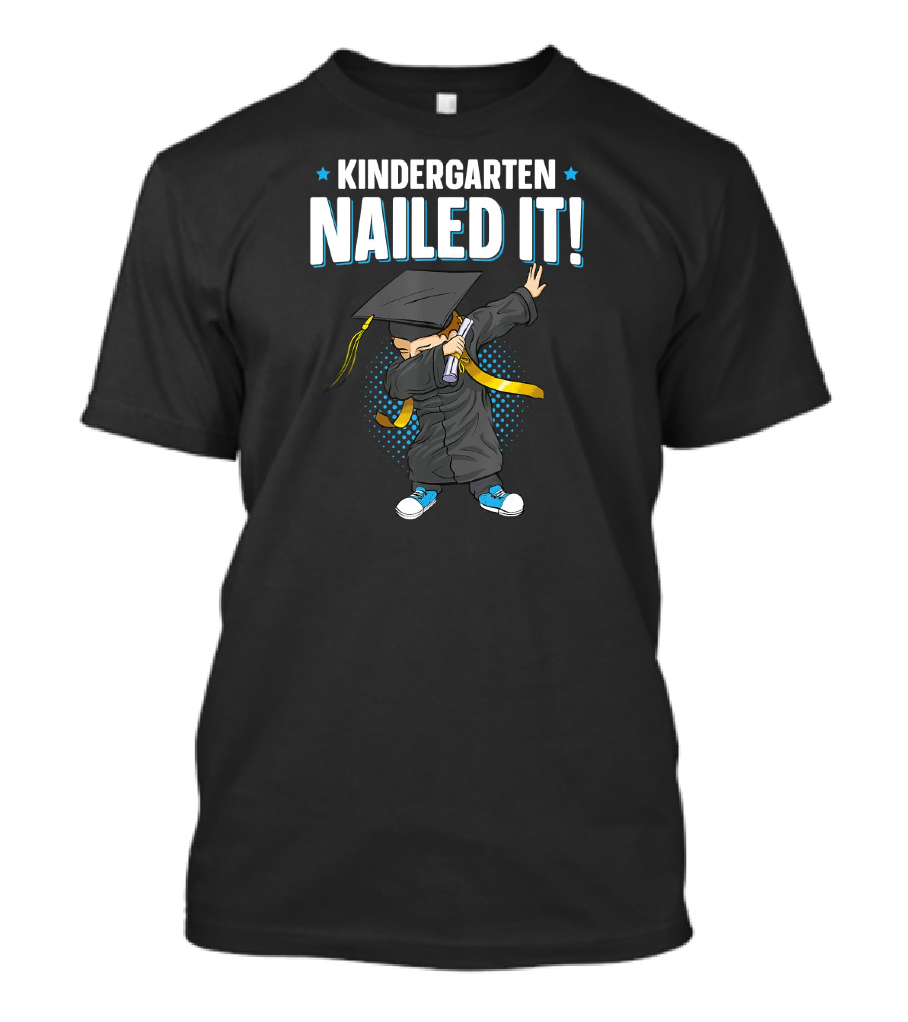 Kindergarten Graduation Nailed It Dabbing Kid T-Shirt