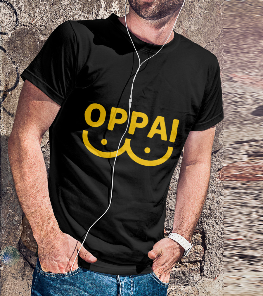 Oppai Saitama One Punch Man Anime Fandom T-Shirt