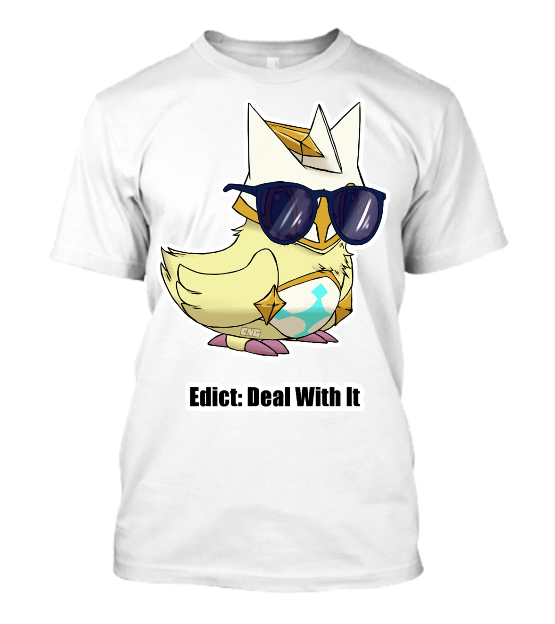 Edict Deal With It Bird Pope Wisdom T-Shirt